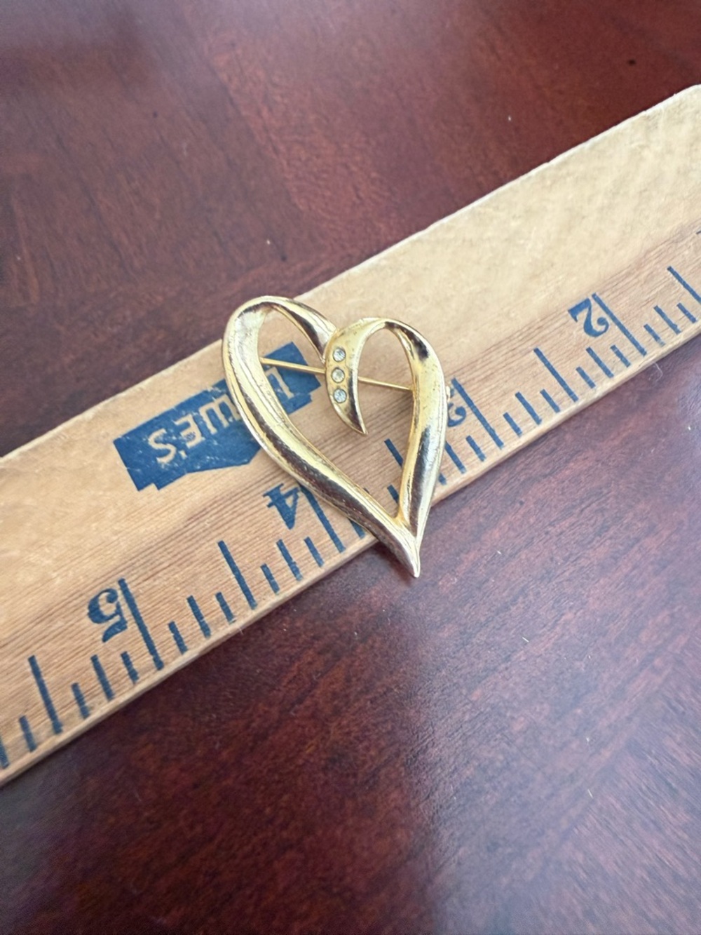 Vintage Gold Tone Brooch